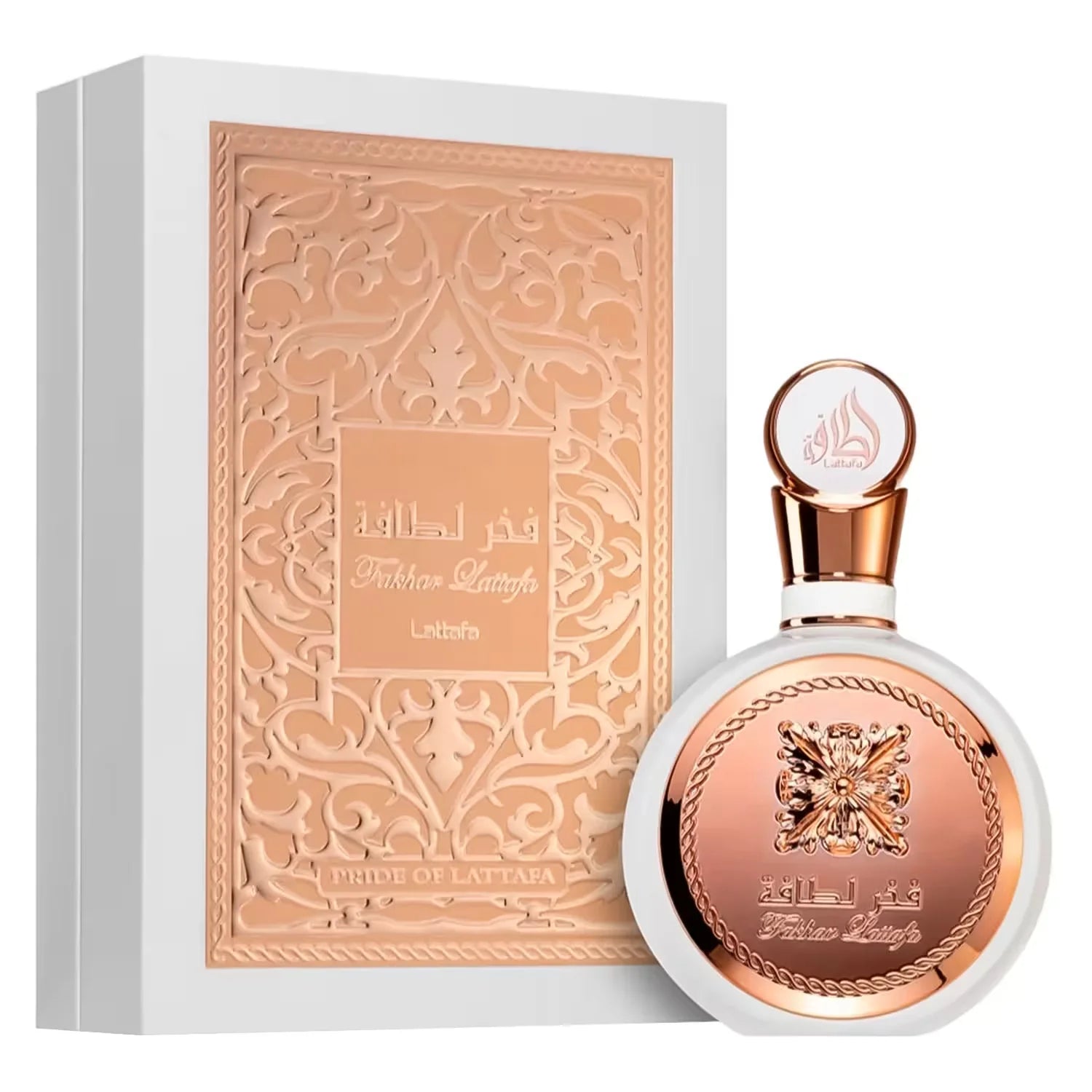 Lattafa Fakhar Rose Eau de Parfum Femenino 100ml