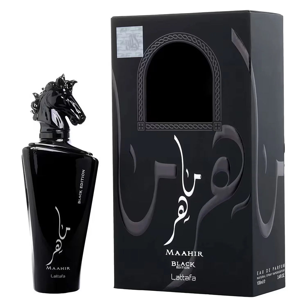 Lattafa Maahir Black Edition Eau de Parfum Masculino 100ml