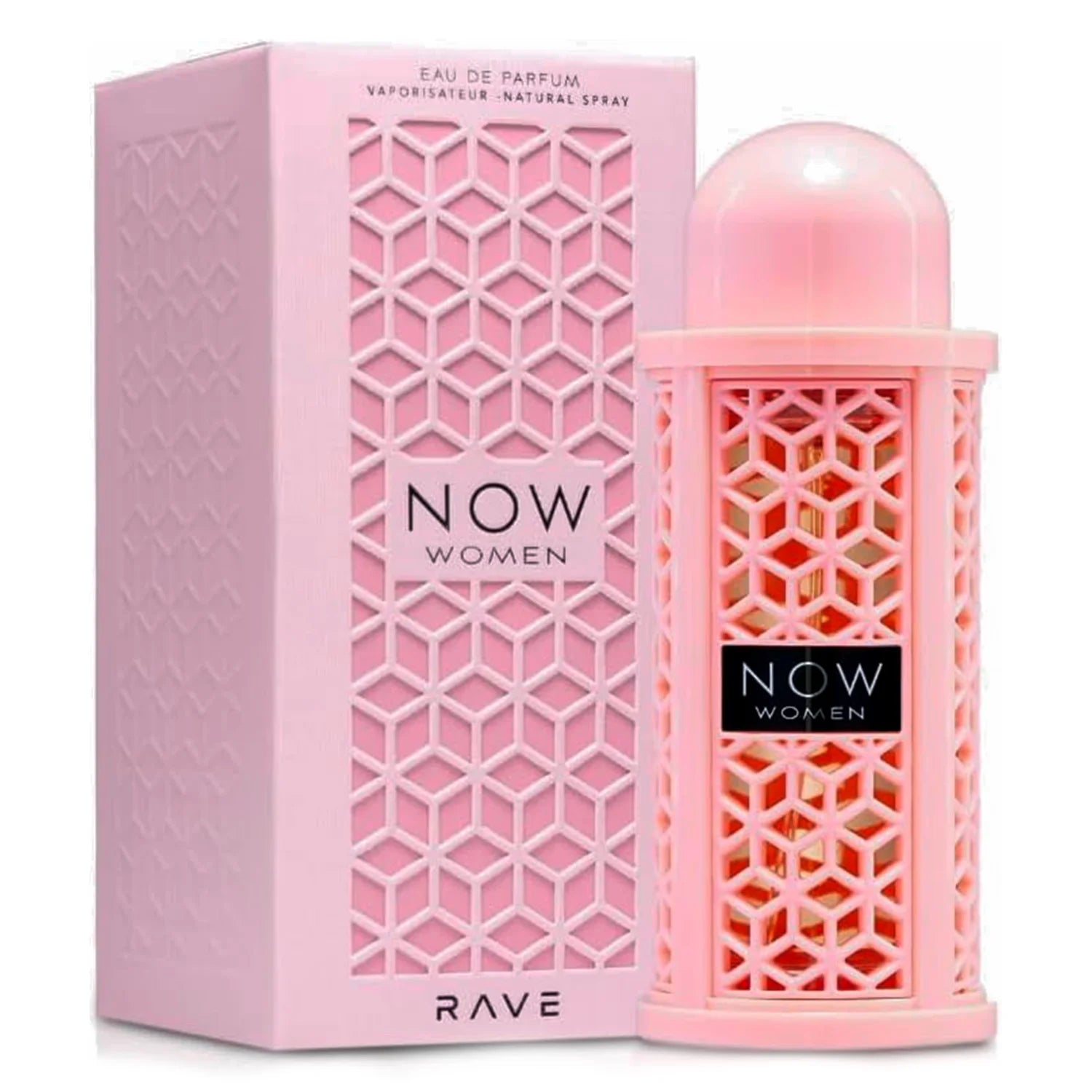 Lattafa Rave Now Rosa Eau de Parfum Femenino 100ml