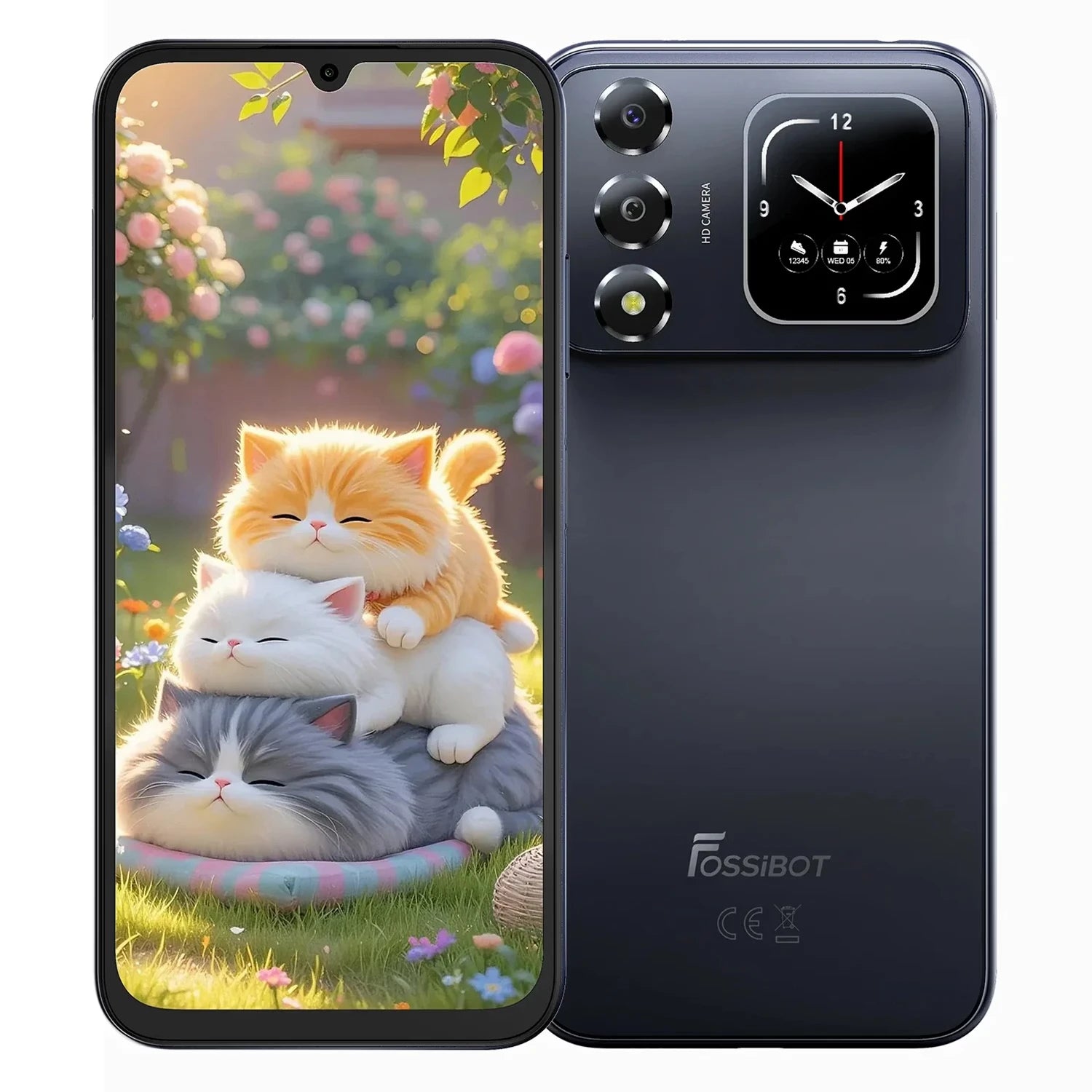 Fossibot S7 128GB 4GB RAM Dual SIM Pantalla 6.9" - Negro