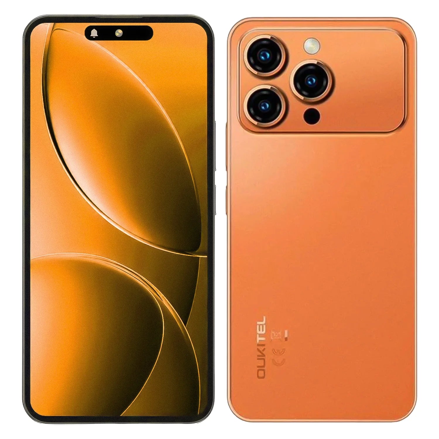 Oukitel P1 Pro 512GB 8GB RAM Dual SIM Pantalla 6.7" - Naranja