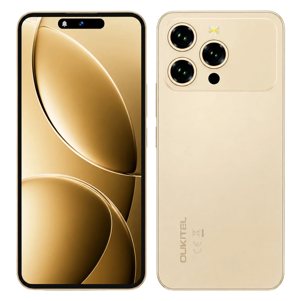 Oukitel P1 Pro 512GB 8GB RAM Dual SIM Pantalla 6.7" - Dorado